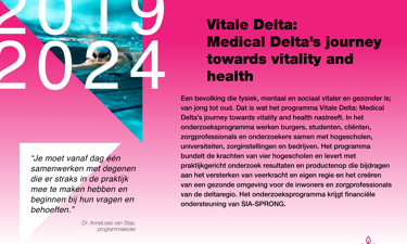 Medical Delta Factsheets Vitale Delta DEF